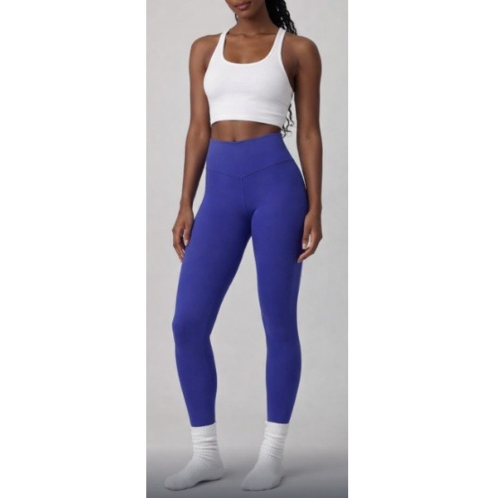 OFFLINE By Aerie Women's Deep Cobalt Real Me XTRA High Rise Leggings Size M NWT
